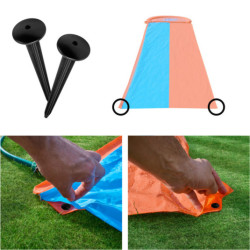 BESTWAY 52328 Vodní skluzavka dvojitá skluzavka