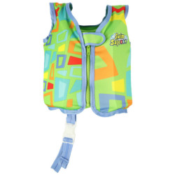 AQUASTAR Dětská plavecká vesta zelená