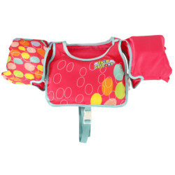 AQUASTAR Růžová plavecká vesta s rukávy