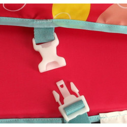 AQUASTAR Růžová plavecká vesta s rukávy