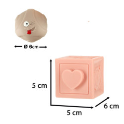 Smyslové měkké výukové bloky 15 prvků