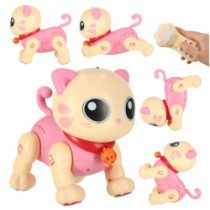 Interaktivní kočka na dálkové ovládání RC robot skáče zpívá