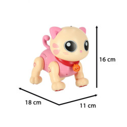 Interaktivní kočka na dálkové ovládání RC robot skáče zpívá