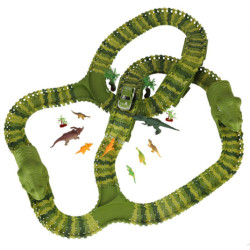 Závodní dráha dinosauři auta 240 prvků