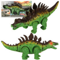 Dálkově ovládaný dinosaurus RC Stegosaurus chodí svítí, řve