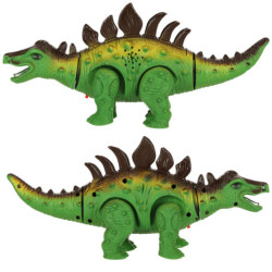 Dálkově ovládaný dinosaurus RC Stegosaurus chodí svítí, řve