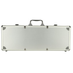 Pokerová sada v kufříku 500 žetonů 2 balíčky karet