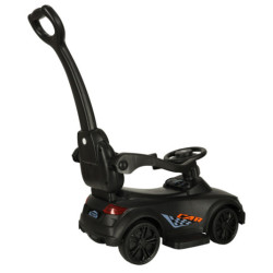 Kočárek se zvukem a světly, černý