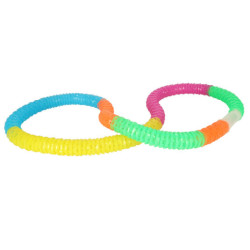 Dlouhá trubková dráha s rychlým vozem 210 prvků