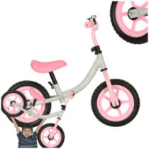 Odrážedlo Trike Fix Balance bílo-růžové