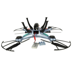 Syma X5HW 2,4GHz RC dron Wi-Fi kamera, modrá