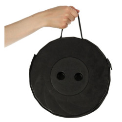 Skládací židle, černá