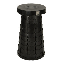 Skládací židle, černá