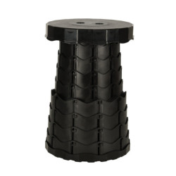 Skládací židle, černá