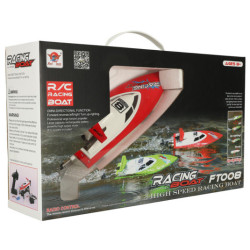 RC loď na dálkové ovládání FT008, červená