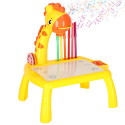 Projektor Kreslící stůl žirafa, žlutý