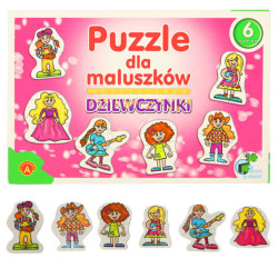 ALEXANDER Puzzle pro batolata - dívky