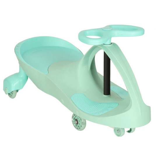 Gravitační horská dráha svítící LED kola, mint