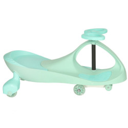 Gravitační horská dráha svítící LED kola, mint