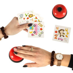 Karetní hra, kdo první najde pár 54 karet