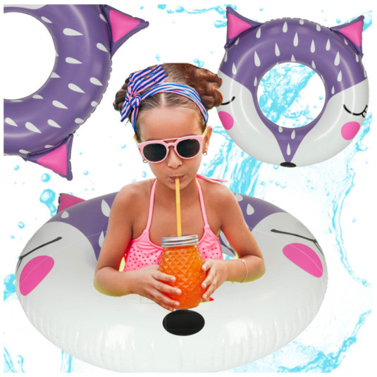 Dětský plavecký kruh 80 cm liška