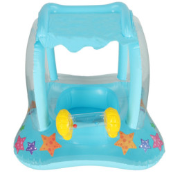 Nafukovací matrace pro člun s matrací na kolech s baldachýnem