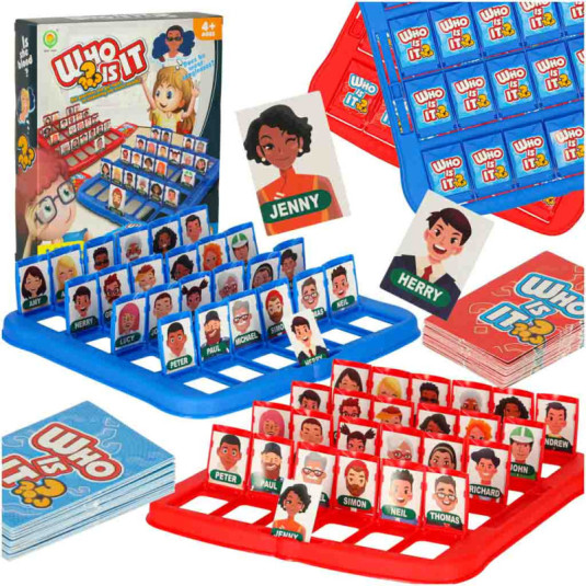 Hádej kdo? desková + karetní paměťová hra