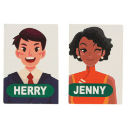 Hádej kdo? desková + karetní paměťová hra