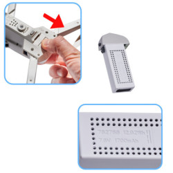 Syma Z6PRO RC dron GPS 4K 5G Wifi FPV 2,4GHz