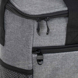 Termo taška na oběd na plážový piknik 16L, šedá