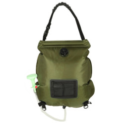 Solární kempingová polní sprcha 20L XXL s teploměrem