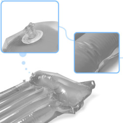 BESTWAY 44013 Nafukovací plavecká matrace šedá