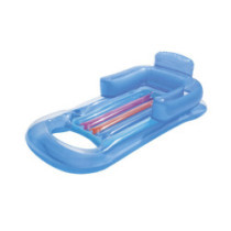 BESTWAY 43028 Nafukovací židle s matrací modrá