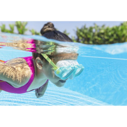 BESTWAY 22011 Potápěčská maska plavecké brýle zelená