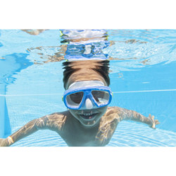 BESTWAY 22011 Modré potápěčské brýle s maskou
