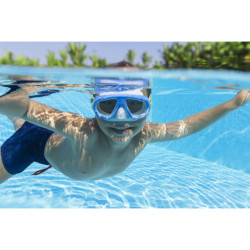 BESTWAY 22011 Modré potápěčské brýle s maskou