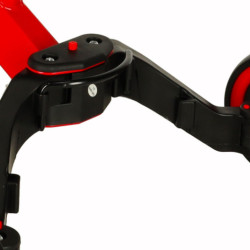 Trike Fix Mini běžecká tříkolka 3v1 s pedály, červená