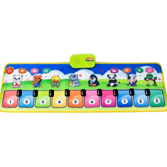 Interaktivní klavírní hudební podložka s nahrávkou