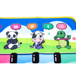 Interaktivní klavírní hudební podložka s nahrávkou