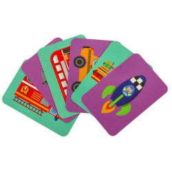 Magnetické skládačky dopravních prostředků