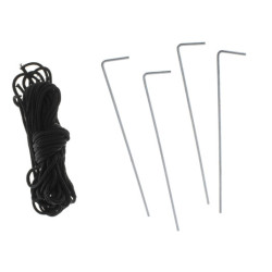 Stanová sprcha šatna přenosný wc černý