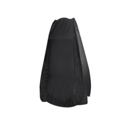 Stanová sprcha šatna přenosný wc černý