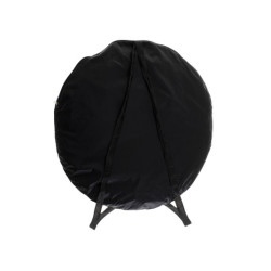 Stanová sprcha šatna přenosný wc černý