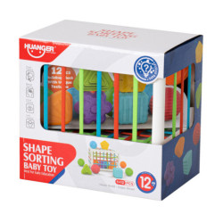 Flexibilní třídič kostek - hračka se zásuvným obdélníkem