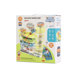 Parkovací garáž 4 úrovně elektrický výtah + 6 aut