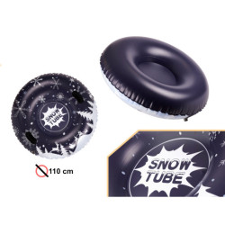 Nafukovací skluzavka na sáně pro pneumatiky sněhových kol