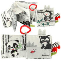 Smyslová kniha měkké zvířecí ocásky sova