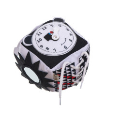 Vzdělávací smyslová kostka kontrastní měkká hmatová