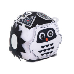 Vzdělávací smyslová kostka kontrastní měkká hmatová