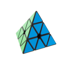 PYRAMINX puzzle hra s kostkami Black MoYu